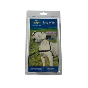 PetSafe Easy Walk No-Pull Harness Medium/Large‎ Black/Silver Dog Training